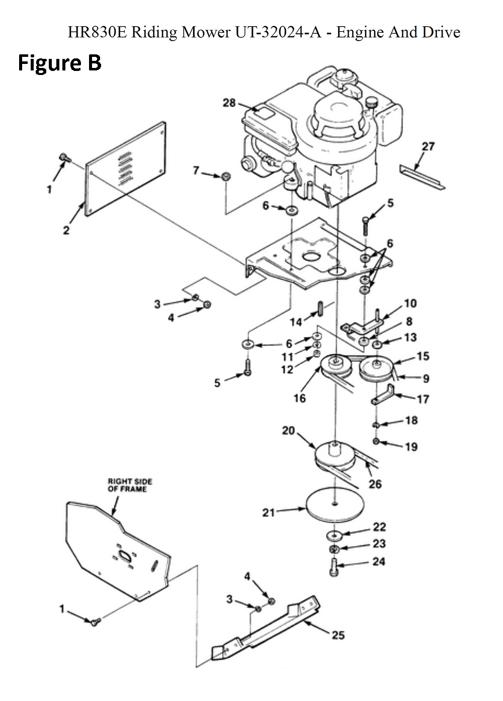 HR830E-(UT-32024-A)-homelite-PB-2Break Down