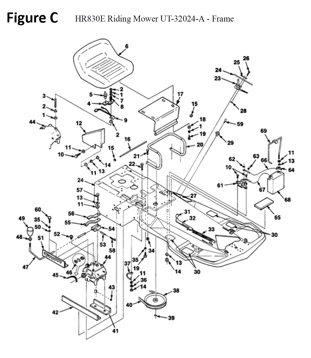 HR830E-(UT-32024-A)-homelite-PB-3Break Down