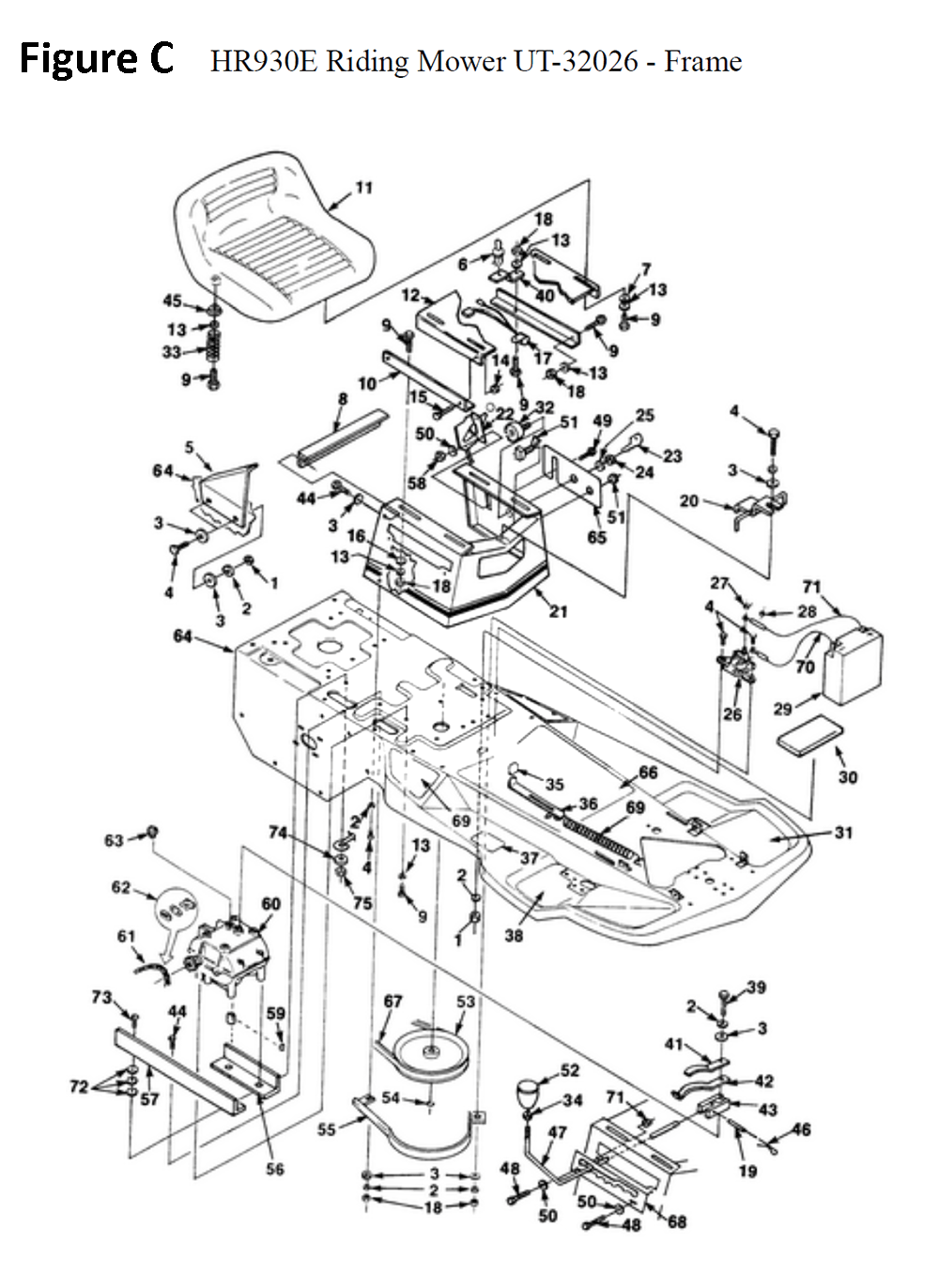 HR930E-(UT-32026)-homelite-PB-3Break Down
