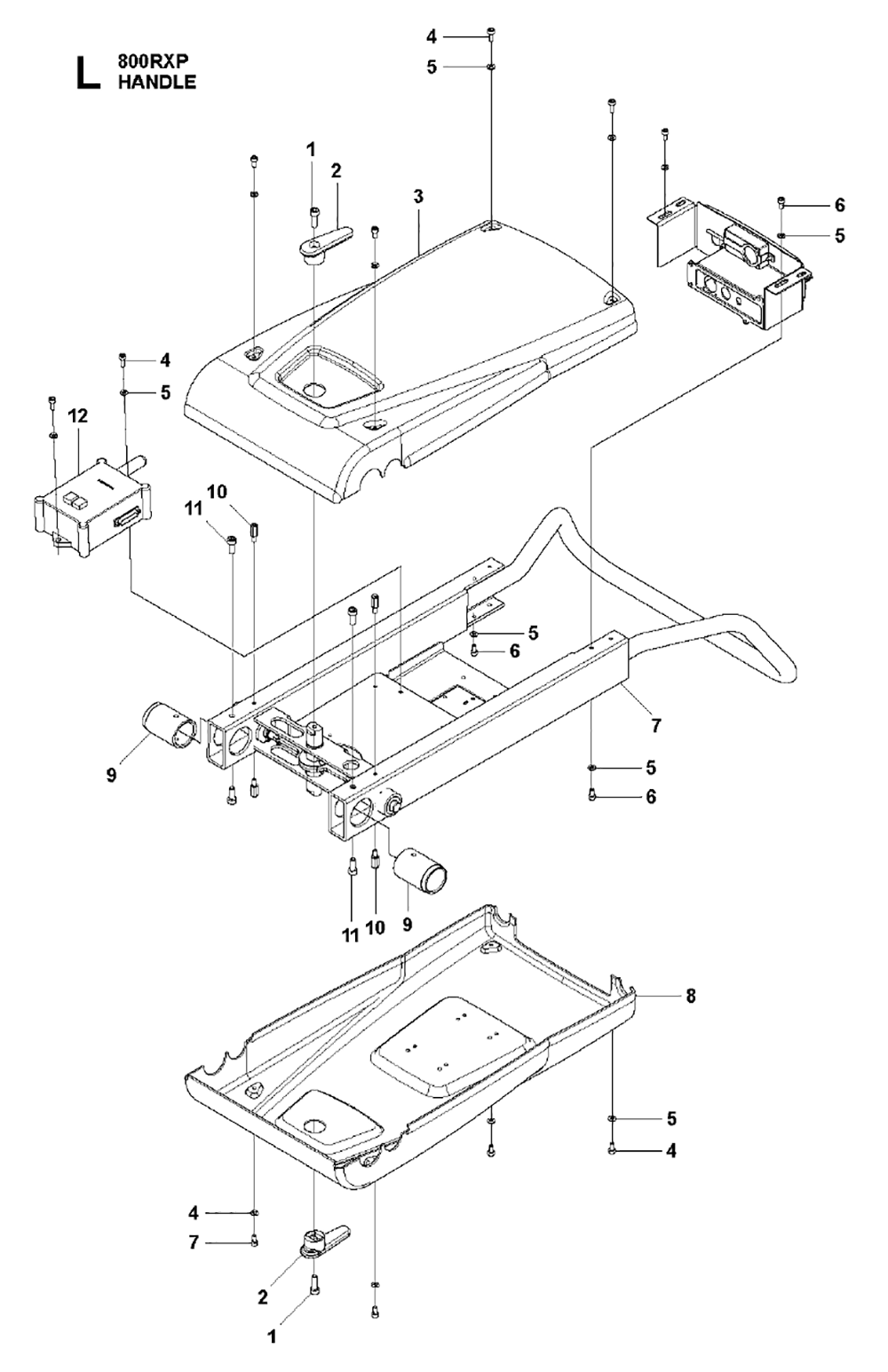 HTC800-RXP-(967838803)-husqvarna-PB-11Break Down