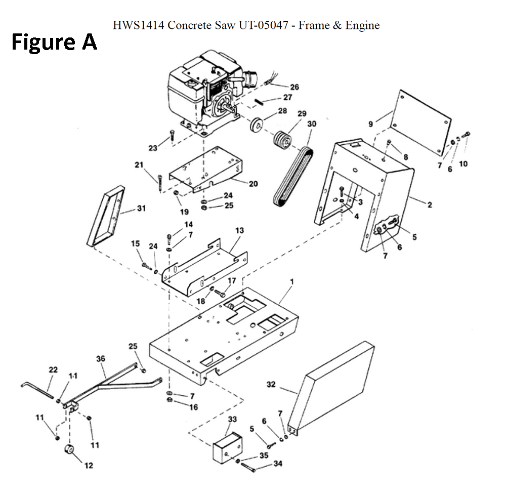 HWS1414-(UT-05047)-homelite-PB-1Break Down
