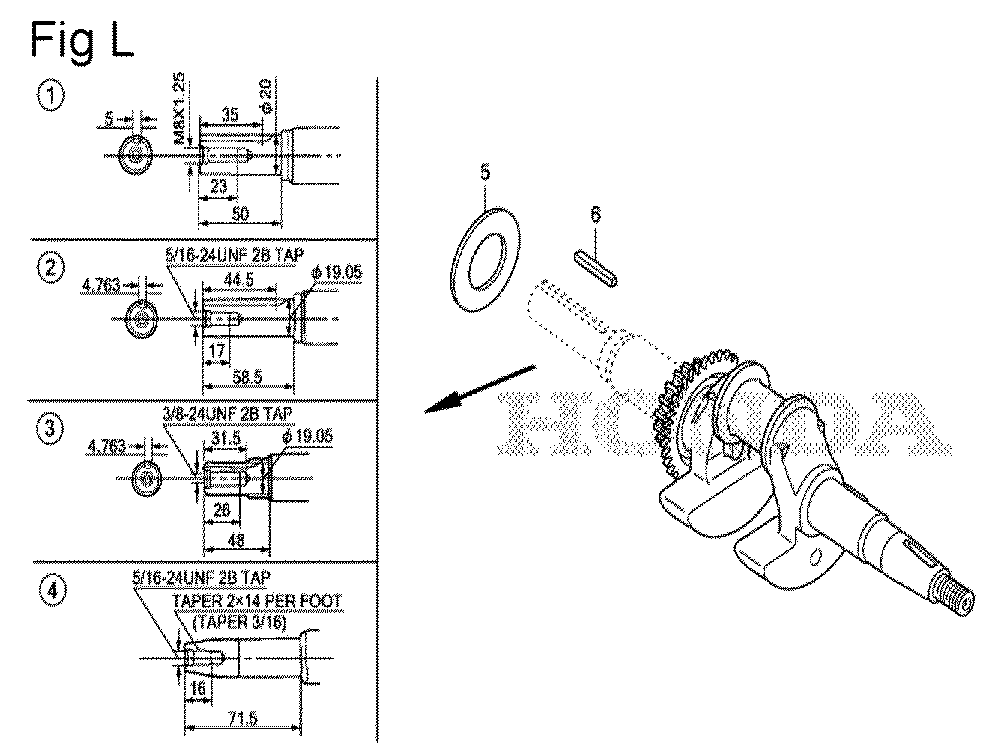 GS190A-TVXE-Honda-PB-12Break Down
