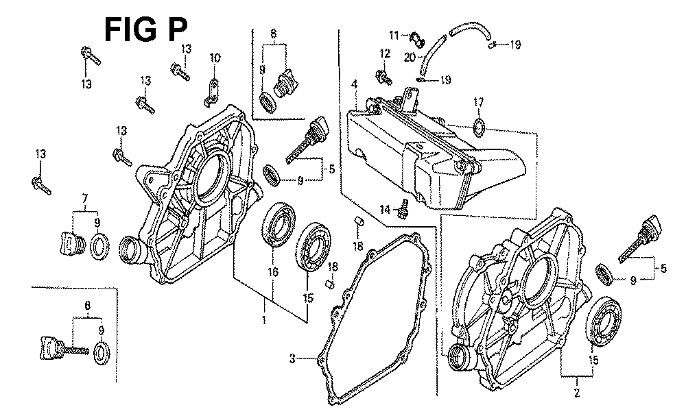 GX120K1-(DKR-seri-43-9099999)-Honda-PB-16Break Down