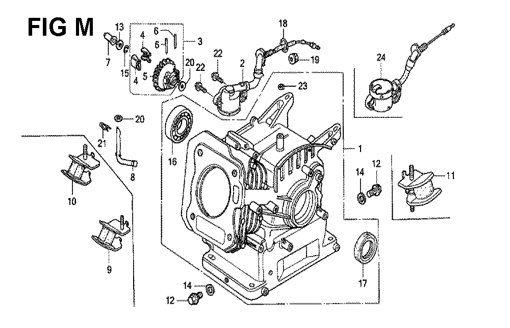 GX120K1-(SM11-seri-4300001)-Honda-PB-13Break Down