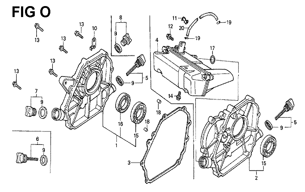 GX120K1-(SM12-seri-43-9099999)-Honda-PB-15Break Down