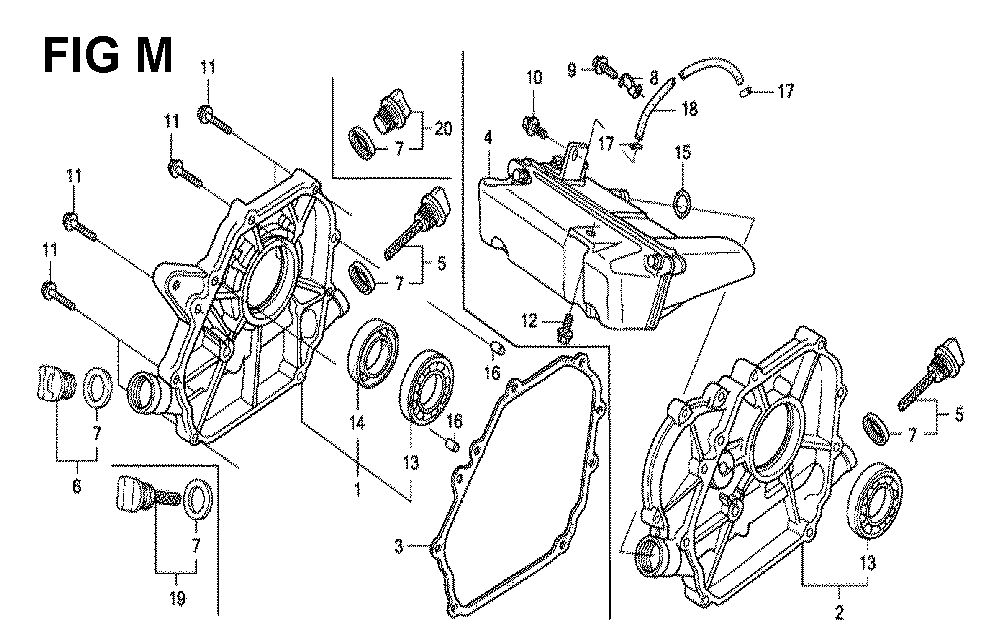 GX120U1-TQJG2-Honda-PB-13Break Down