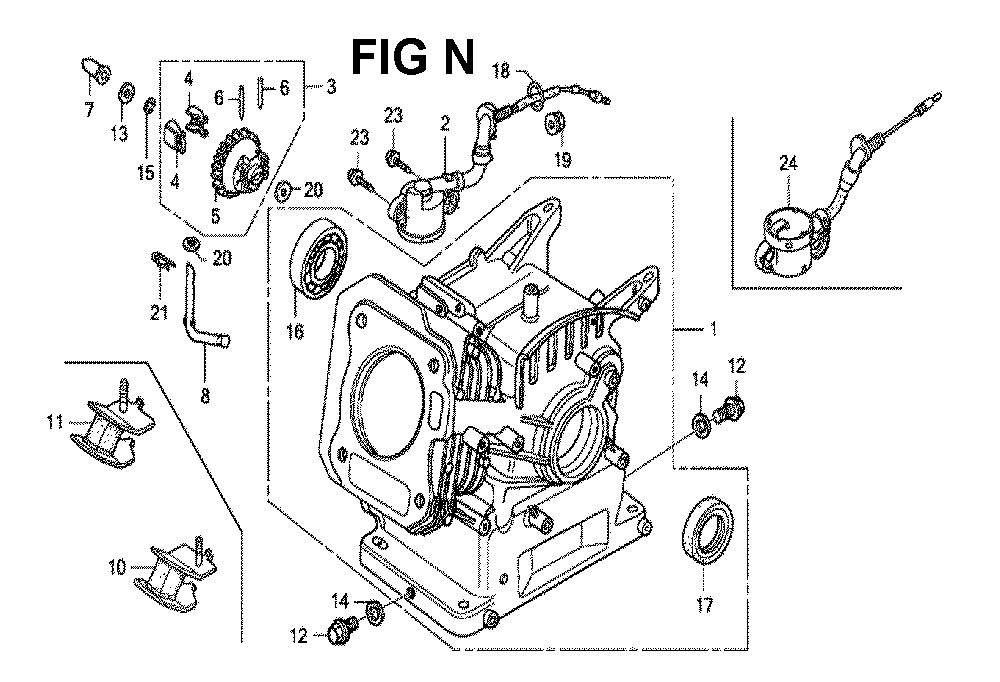 GX160K1-(HG12-Seri-10-9999999)-Honda-PB-14Break Down