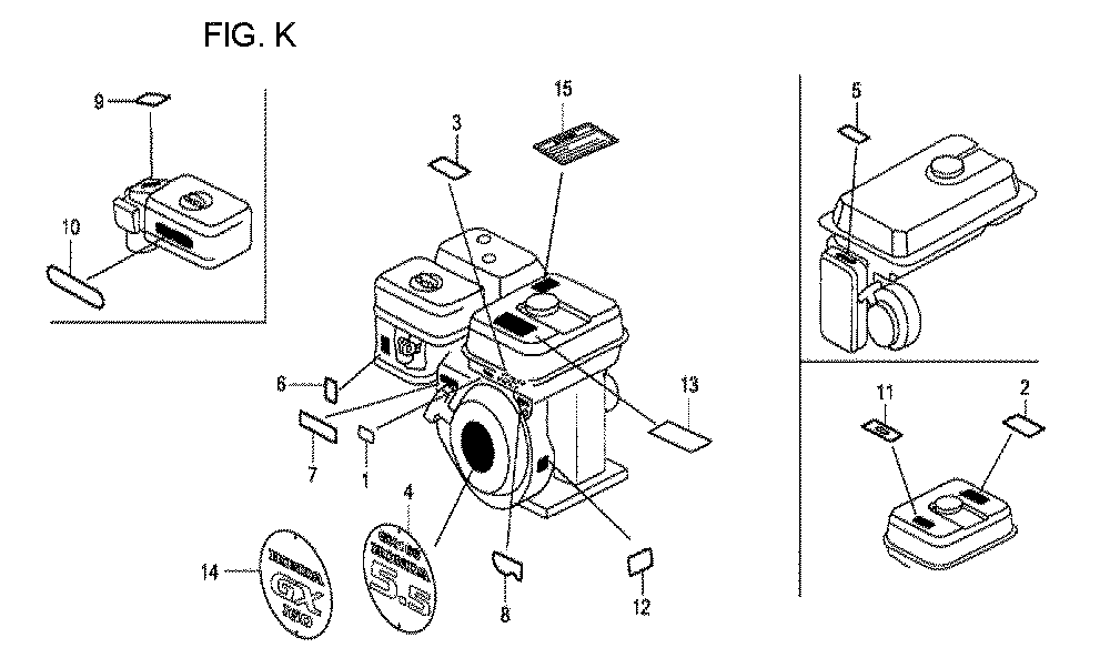 GX160U1-TRSK-Honda-PB-11Break Down