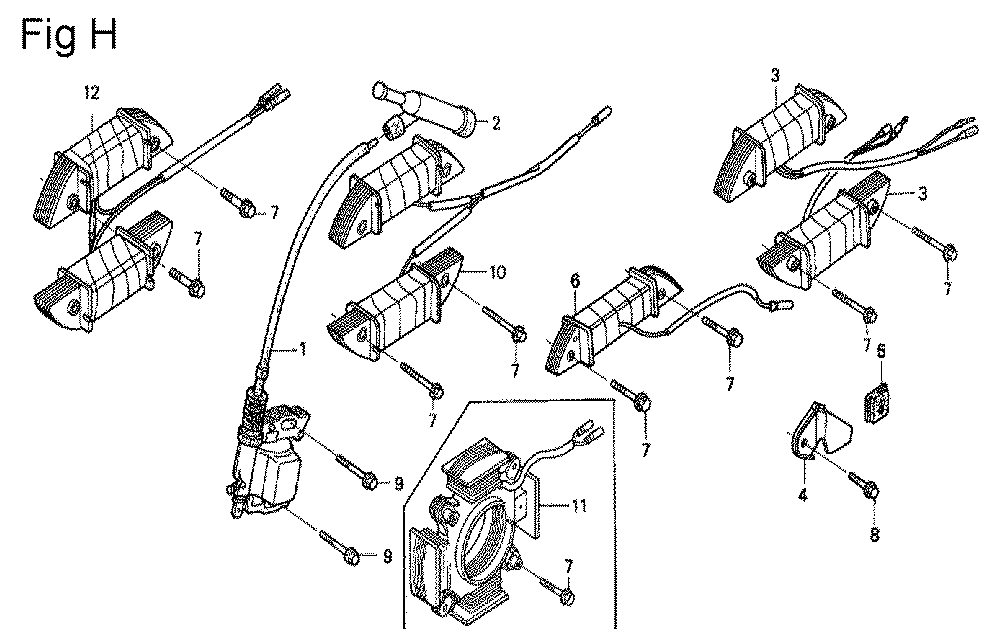 GX200-(LHB2-Seri-10-1899999)-Honda-PB-8Break Down
