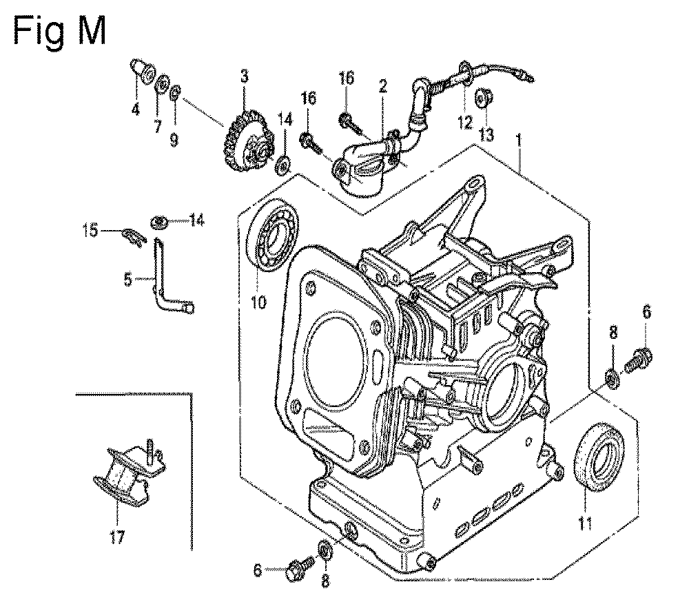 GX200-(LHP1-Seri-10-1899999)-Honda-PB-13Break Down