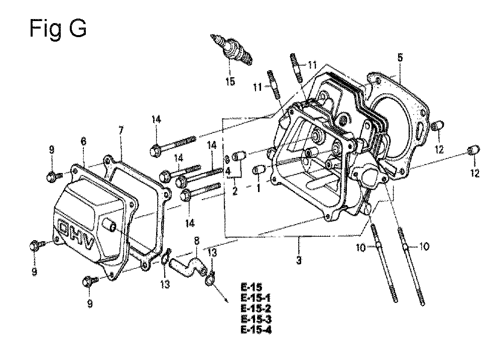 GX200-(LHP1-Seri-10-1899999)-Honda-PB-7Break Down