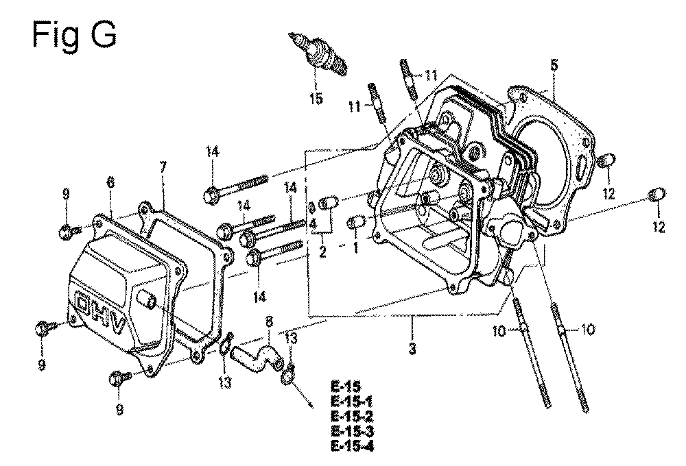 GX200-(LJ-Seri-10-1899999)-Honda-PB-7Break Down