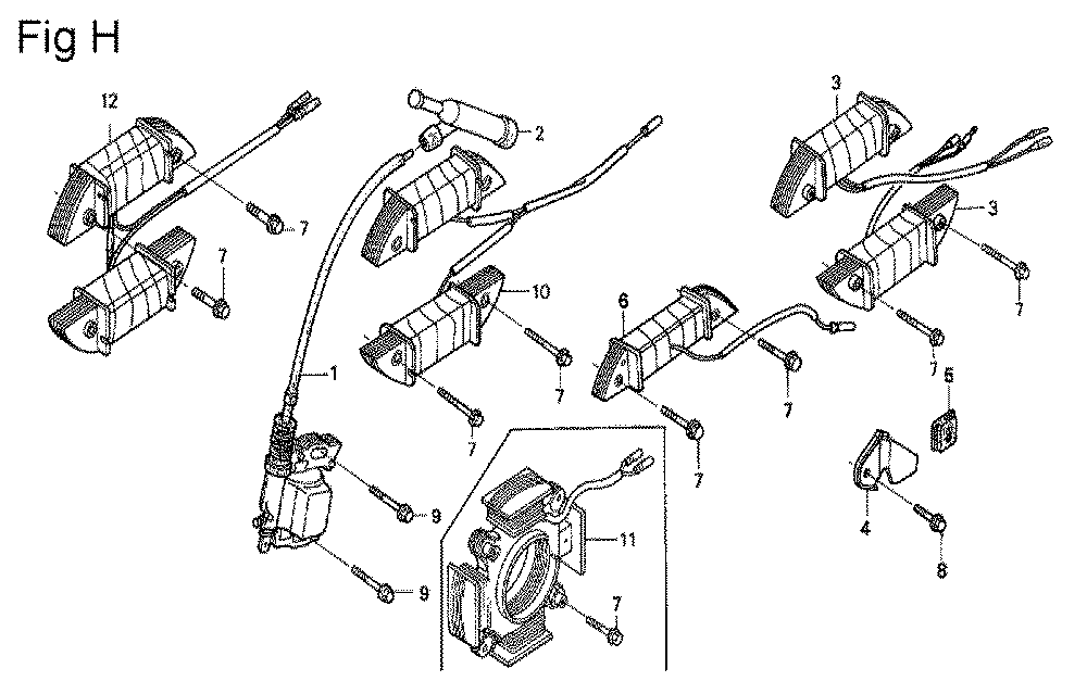 GX200-(LJC1-Seri-10-1899999)-Honda-PB-8Break Down