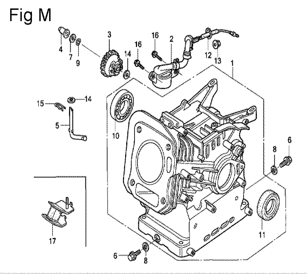 GX200-(LJG-Seri-10-1899999)-Honda-PB-13Break Down