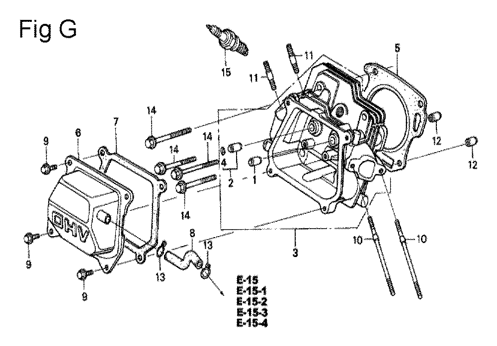 GX200-(LJG-Seri-10-1899999)-Honda-PB-7Break Down