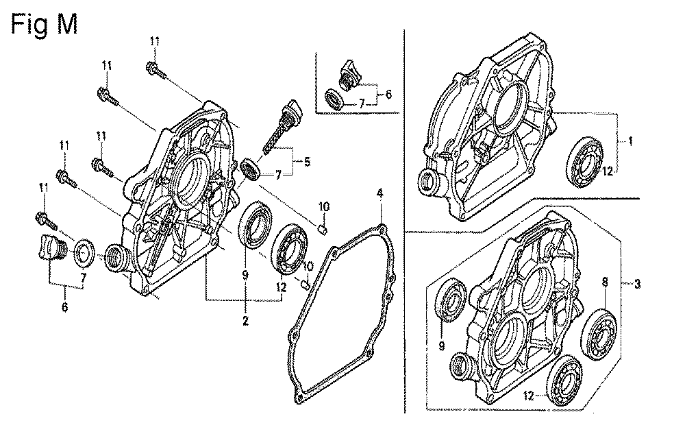 GX200-(NDJ-Seri-10-1899999)-Honda-PB-13Break Down