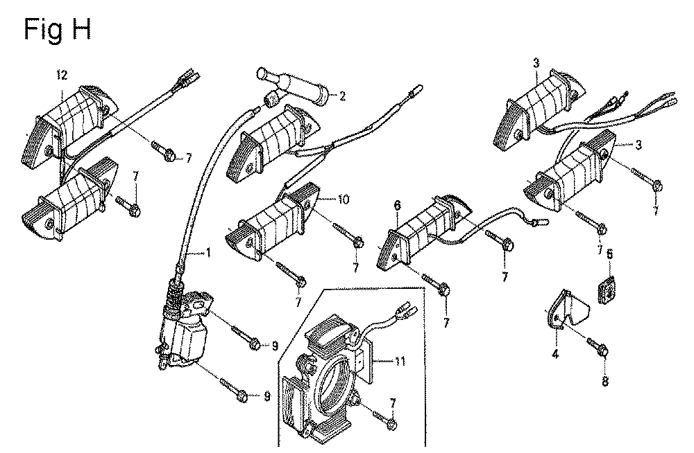 GX200-(NDJ-Seri-10-1899999)-Honda-PB-8Break Down