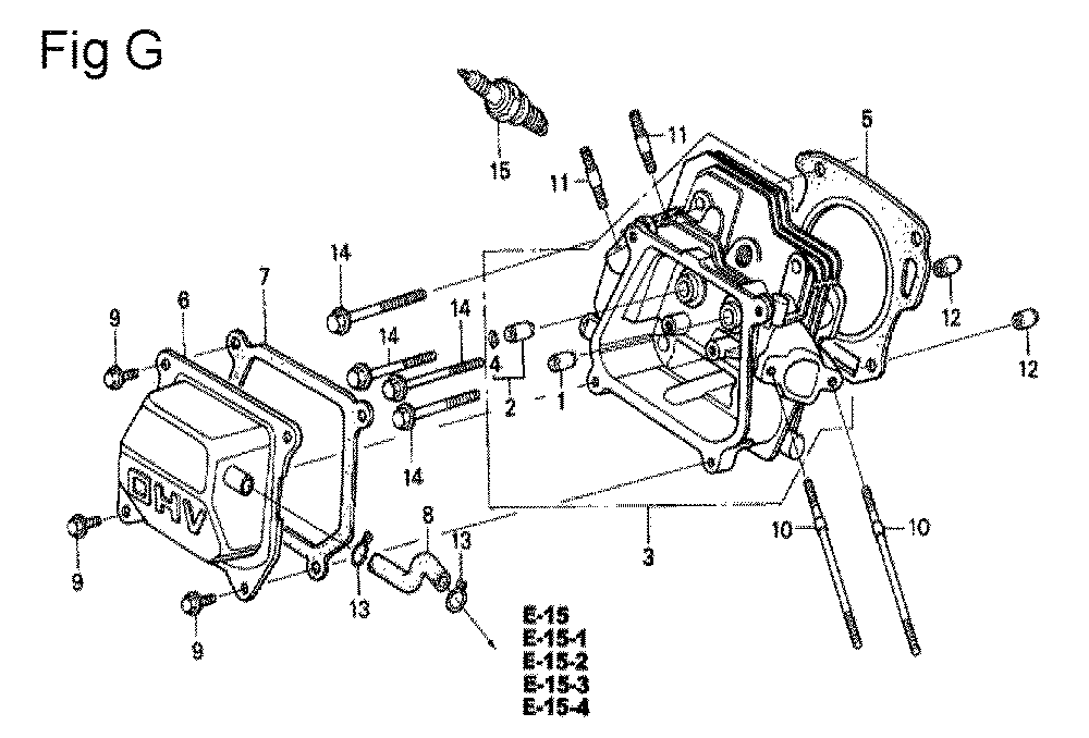 GX200-(NMB-Seri-10-1899999)-Honda-PB-7Break Down