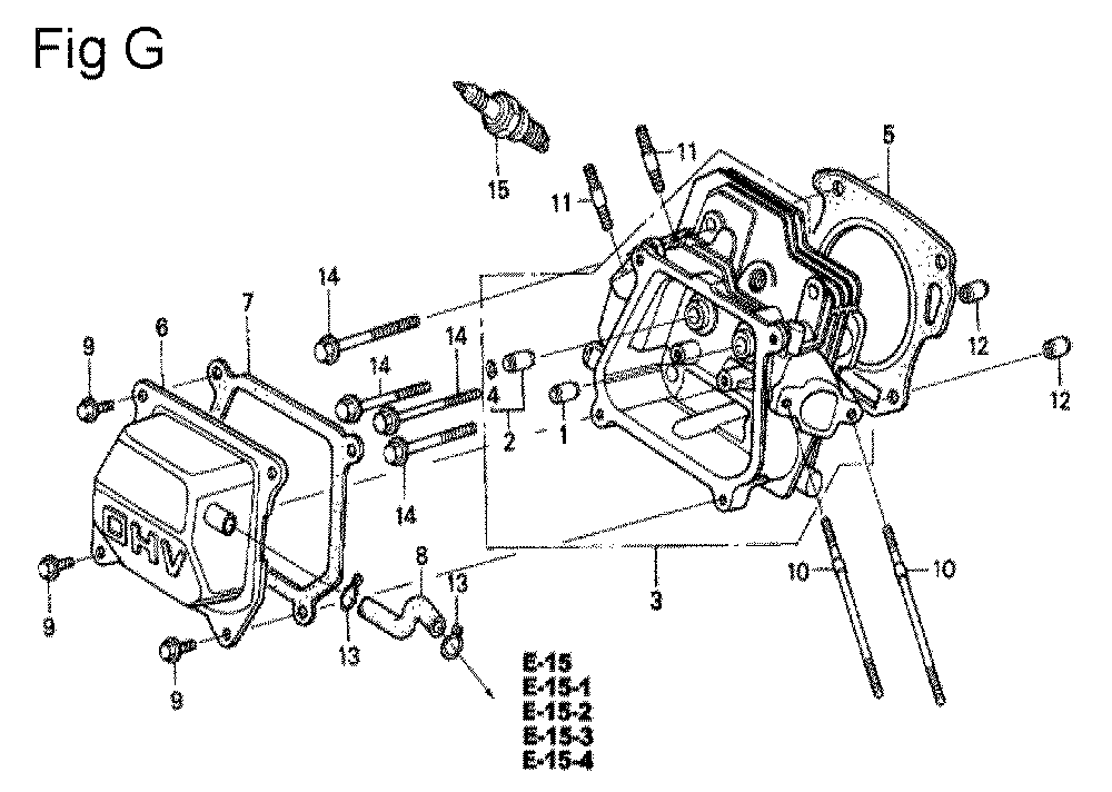 GX200-(PXU-Seri-10-1899999)-Honda-PB-7Break Down
