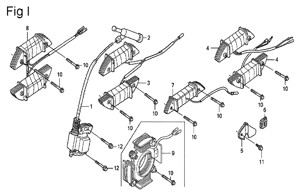 GX200-(QD-Seri-19-8999999)-Honda-PB-9Break Down