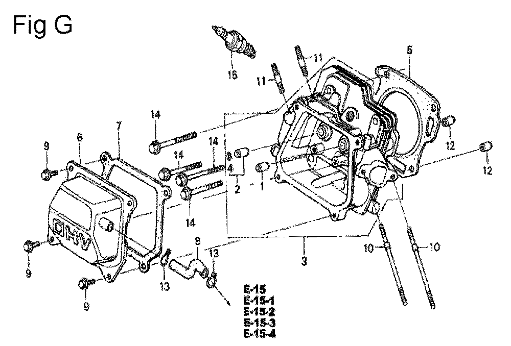 GX200-(QH-Seri-10-1899999)-Honda-PB-7Break Down