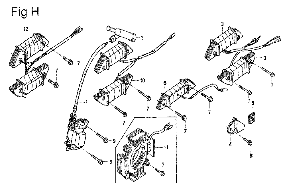GX200-(QH-Seri-10-1899999)-Honda-PB-8Break Down