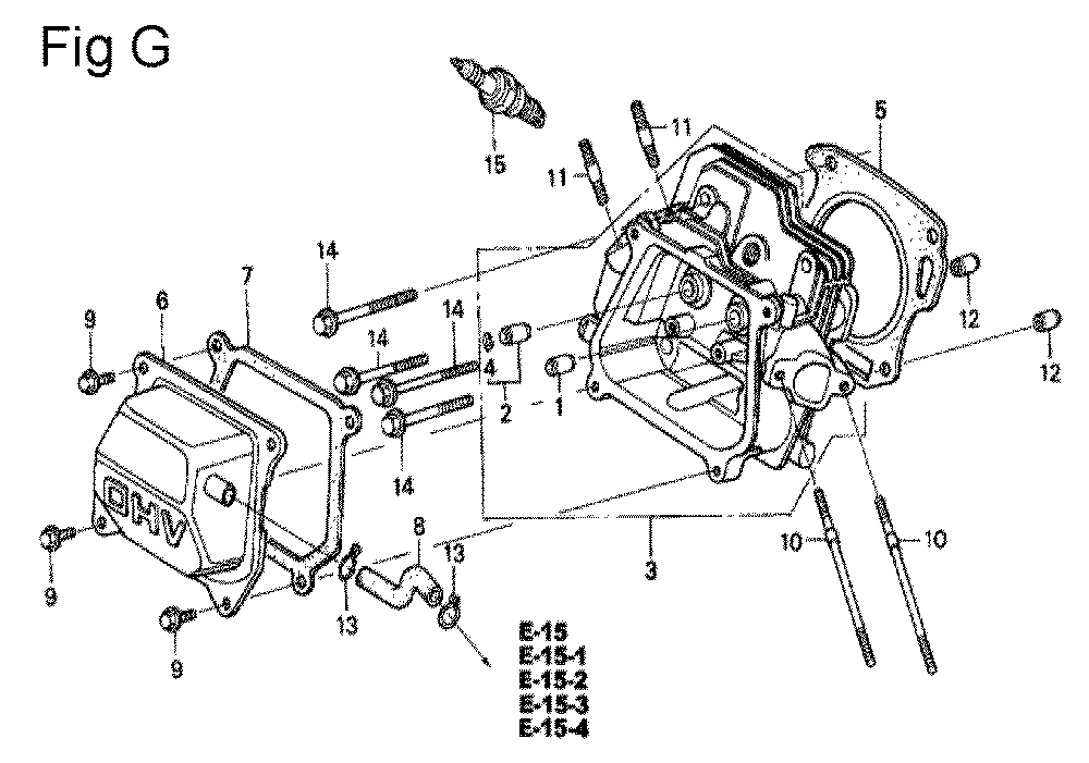 GX200-(QH26-Seri-10-1899999)-Honda-PB-7Break Down