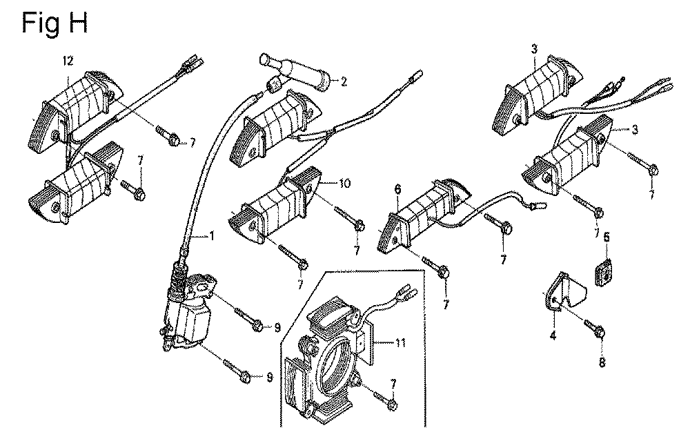 GX200-(QJF1-Seri-10-1899999)-Honda-PB-8Break Down