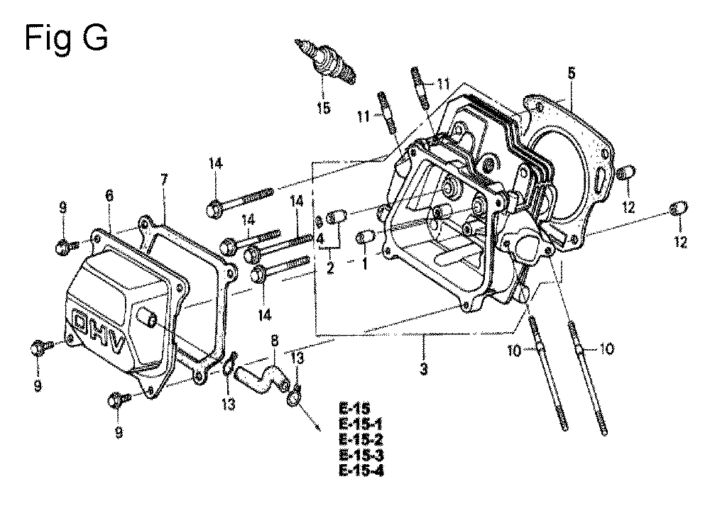 GX200-(QM-Seri-10-1899999)-Honda-PB-7Break Down