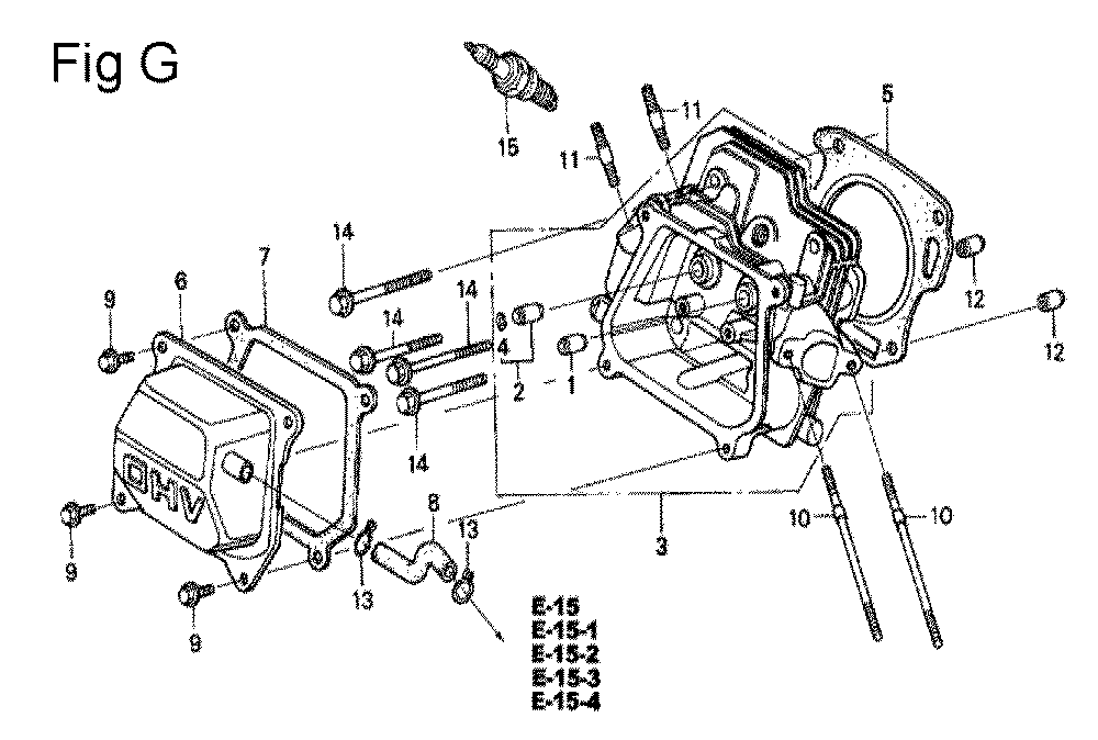 GX200-(QVL-Seri-10-1899999)-Honda-PB-7Break Down