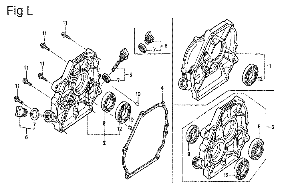 GX200-(QX2-Seri-10-1899999)-Honda-PB-12Break Down