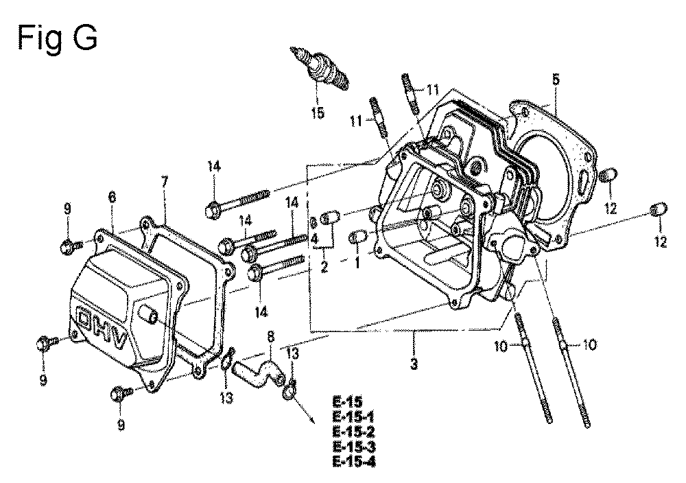 GX200-(QX26-Seri-10-1899999)-Honda-PB-7Break Down