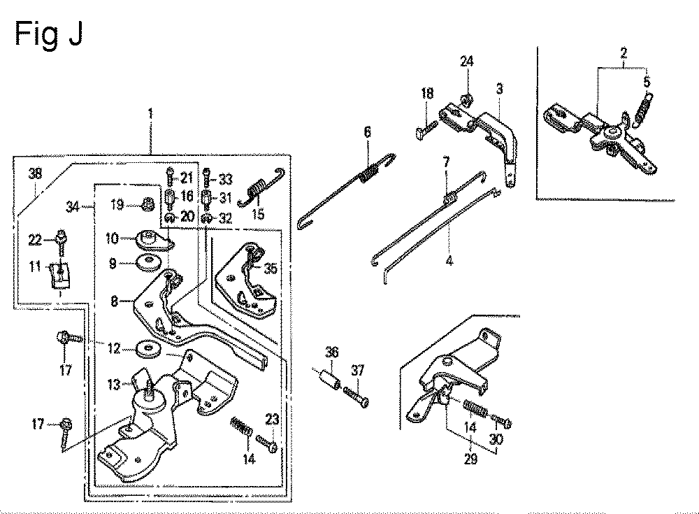 GX200-(QXH4-Seri-10-1899999)-Honda-PB-10Break Down