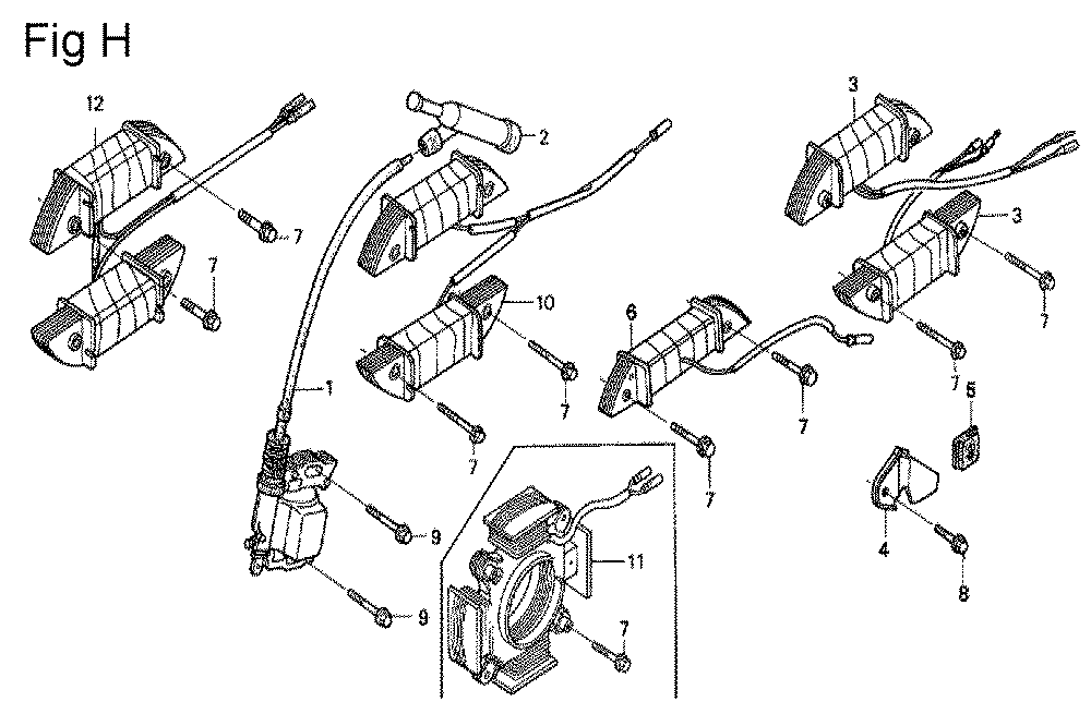 GX200-(QXU-Seri-10-1899999)-Honda-PB-8Break Down