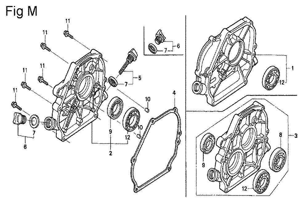 GX200-(RH-Seri-10-1899999)-Honda-PB-13Break Down
