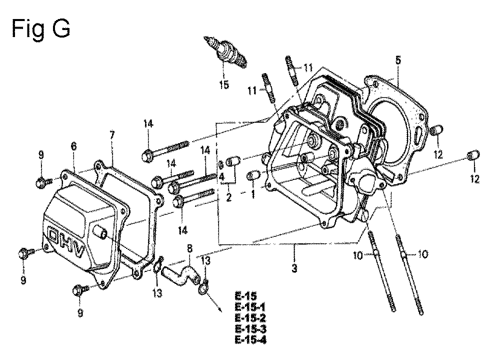 GX200-(RH26-Seri-10-1899999)-Honda-PB-7Break Down