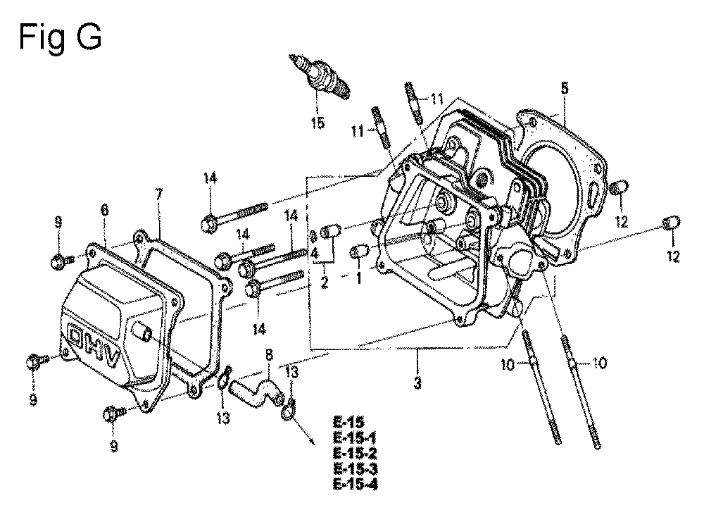 GX200-(RX4-Seri-10-1899999)-Honda-PB-7Break Down