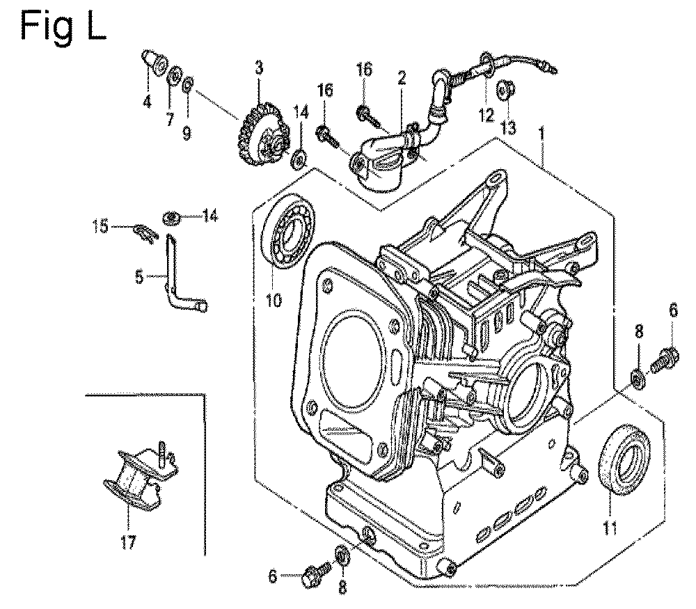 GX200-(RXU-Seri-10-1899999)-Honda-PB-12Break Down