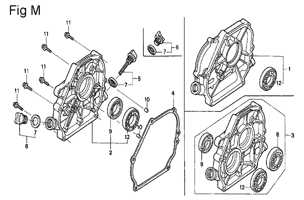 GX200-(RXU-Seri-10-1899999)-Honda-PB-13Break Down