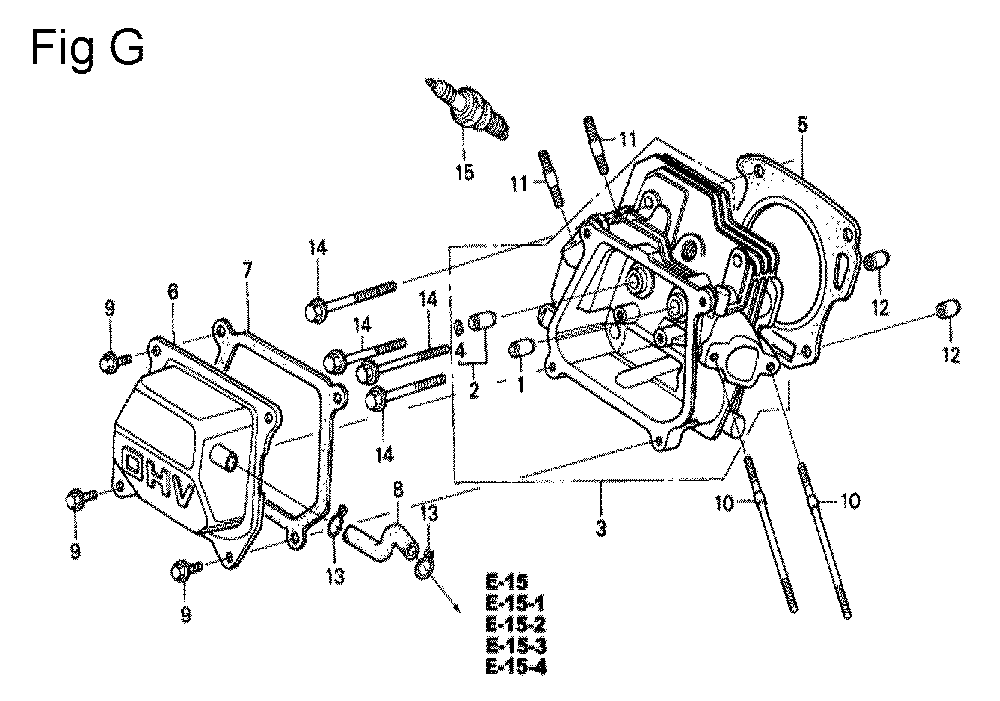 GX200-(RXU-Seri-10-1899999)-Honda-PB-7Break Down