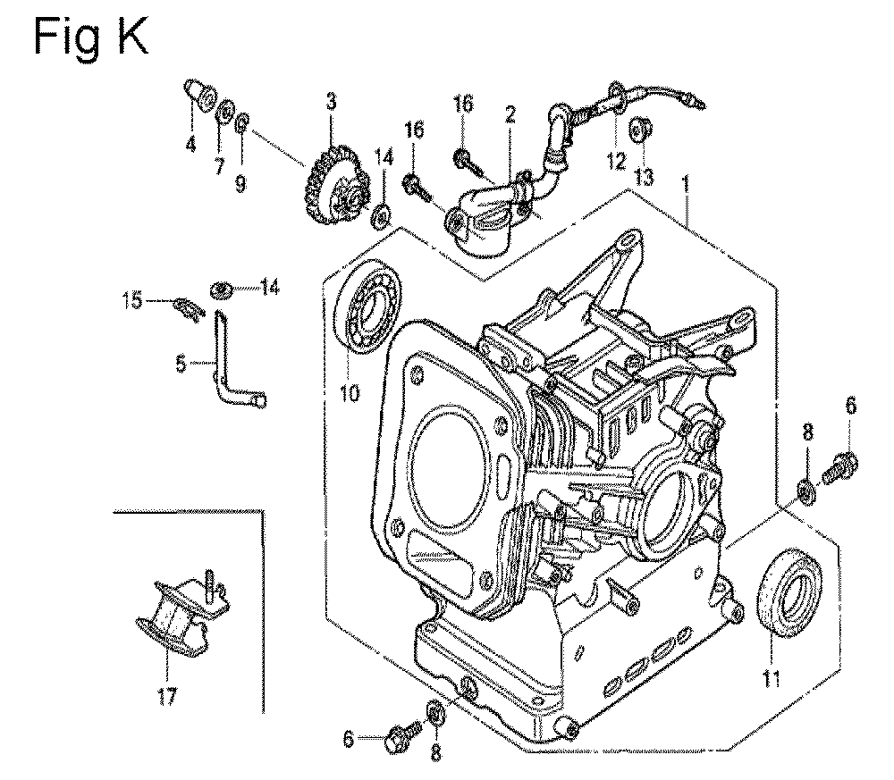 GX200-(SH-Seri-10-1899999)-Honda-PB-11Break Down
