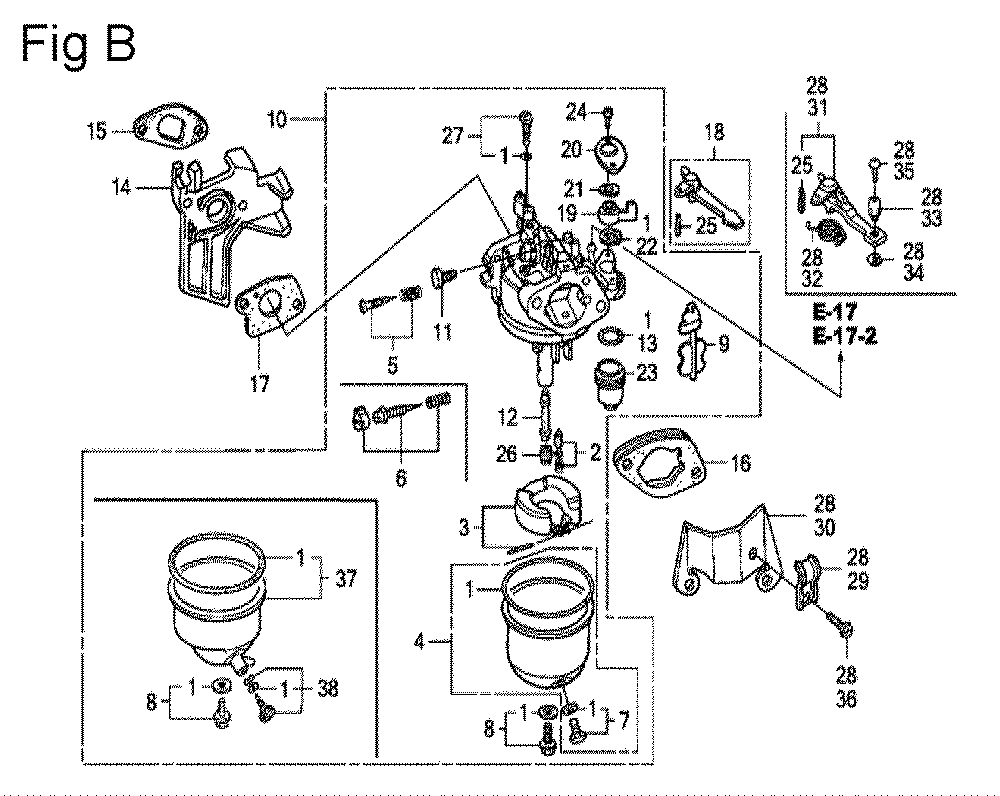 GX200-(SJG-Seri-10-1899999)-Honda-PB-2Break Down