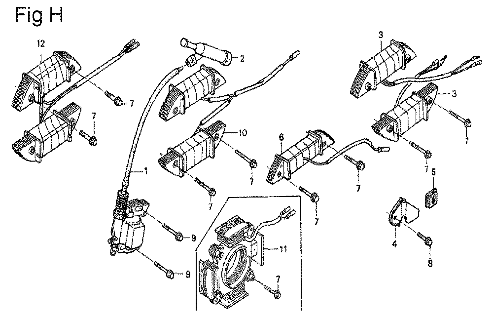 GX200-(SM11-Seri-10-1899999)-Honda-PB-8Break Down