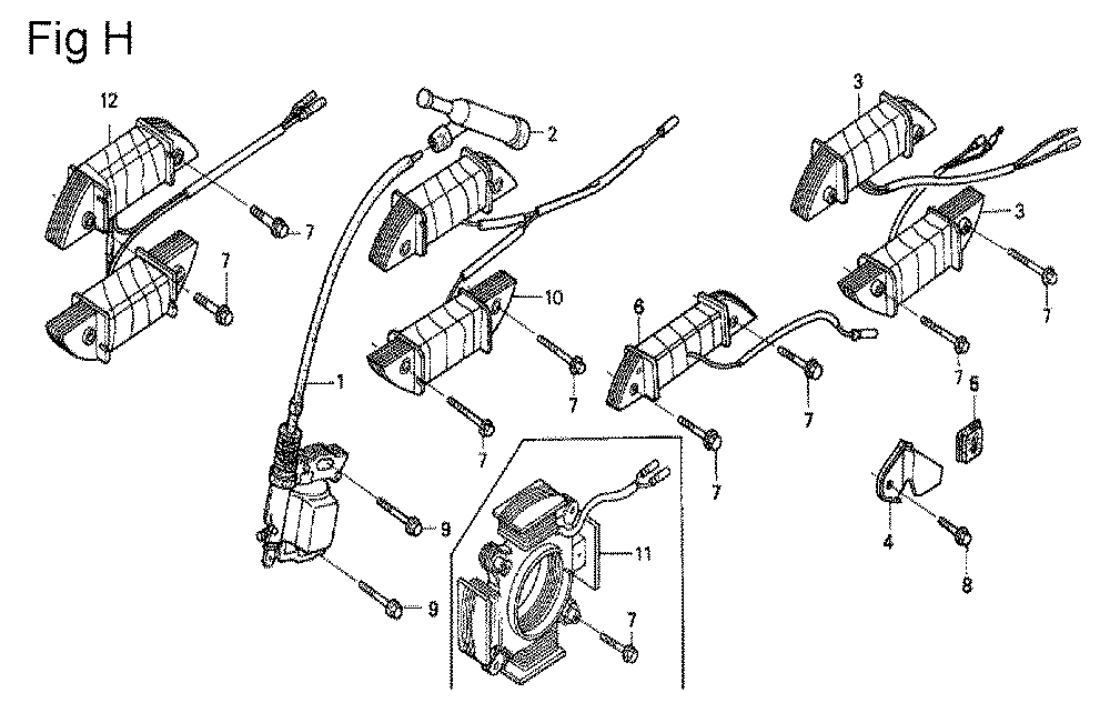 GX200-(SM14-Seri-10-1899999)-Honda-PB-8Break Down