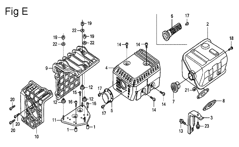 GX200-(SM22-Seri-19-8999999)-Honda-PB-5Break Down