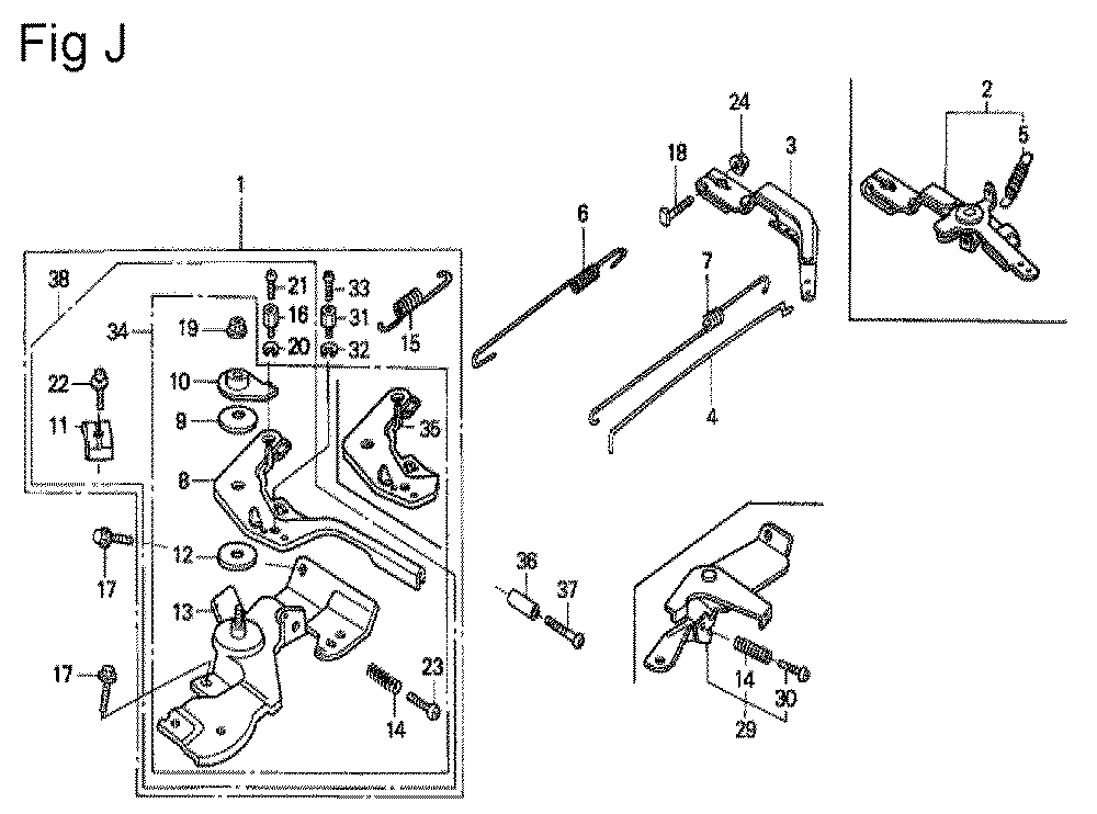 GX200-(SMG1-Seri-10-1899999)-Honda-PB-10Break Down