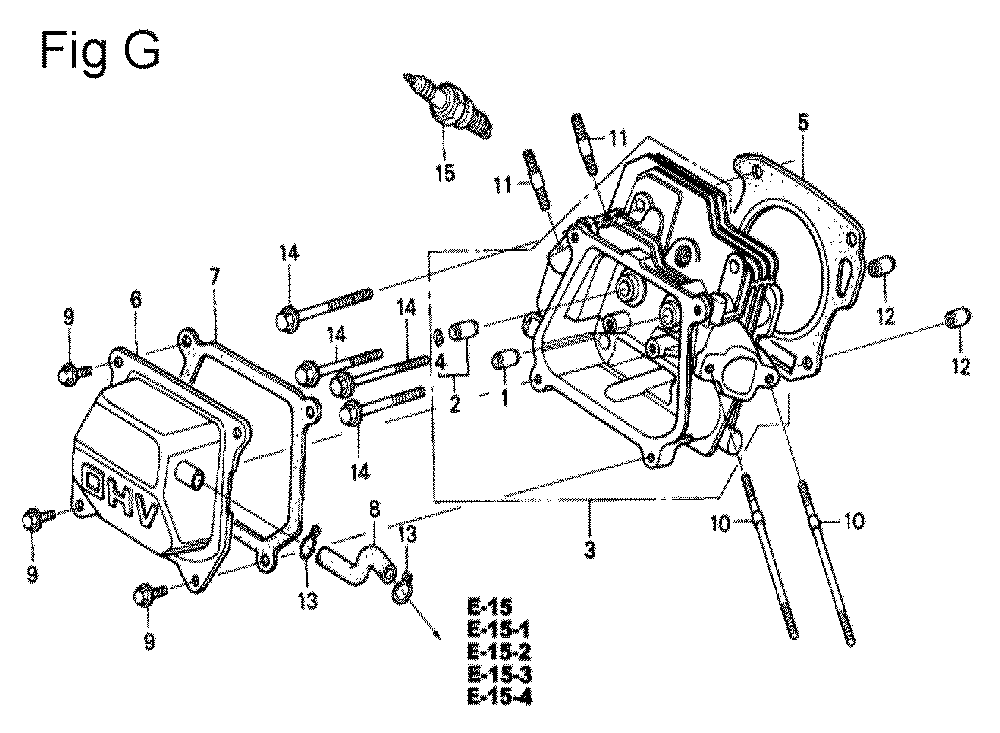 GX200-(SMG1-Seri-10-1899999)-Honda-PB-7Break Down