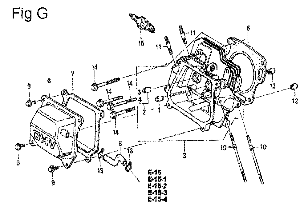 GX200-(SMG2-Seri-10-1899999)-Honda-PB-7Break Down