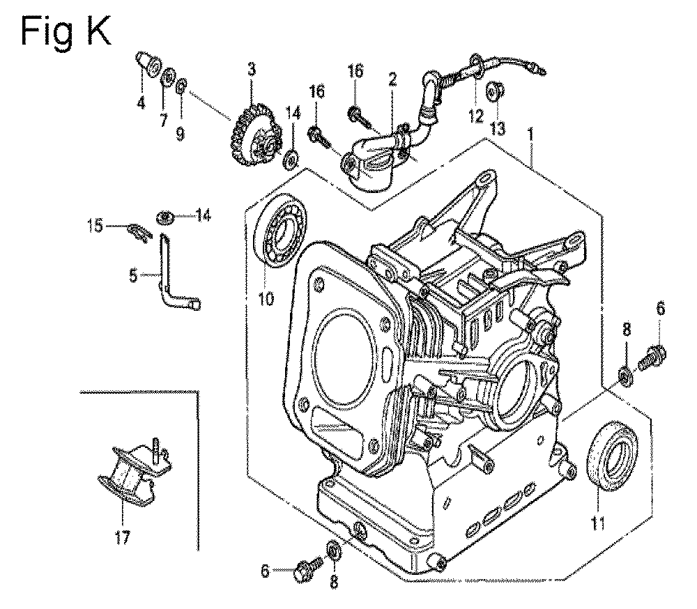 GX200-(SX7-Seri-10-1899999)-Honda-PB-11Break Down