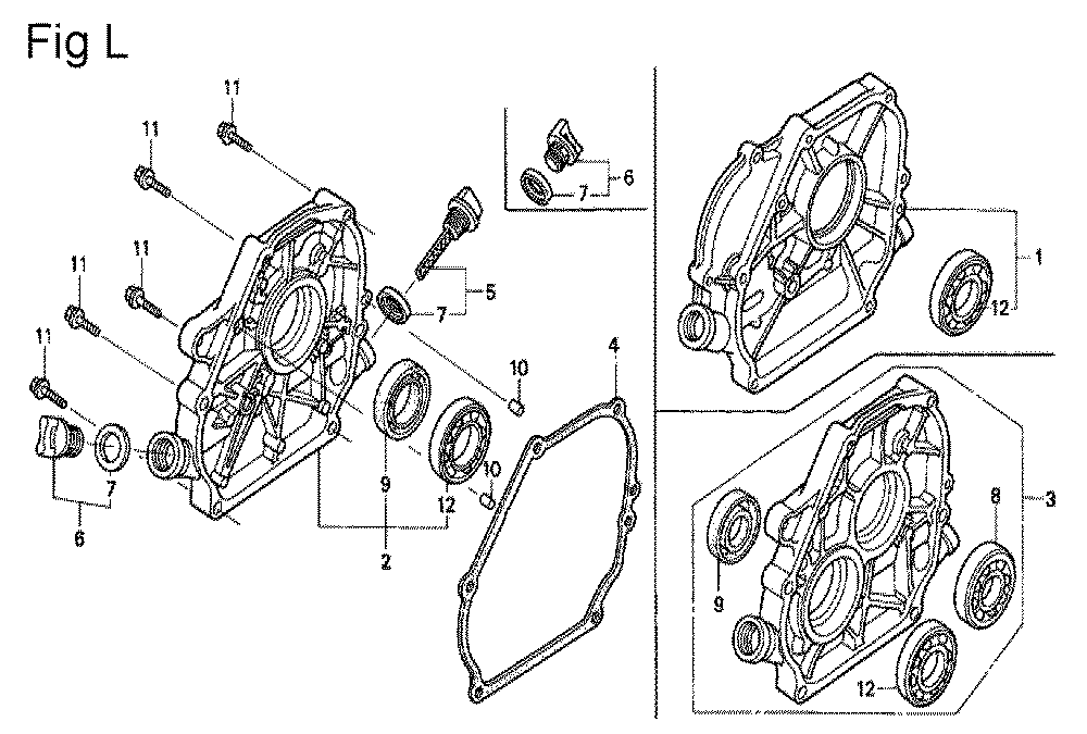 GX200-(SX7-Seri-10-1899999)-Honda-PB-12Break Down